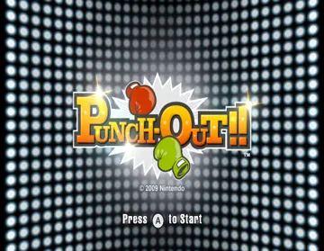 Punch-Out! screen shot title